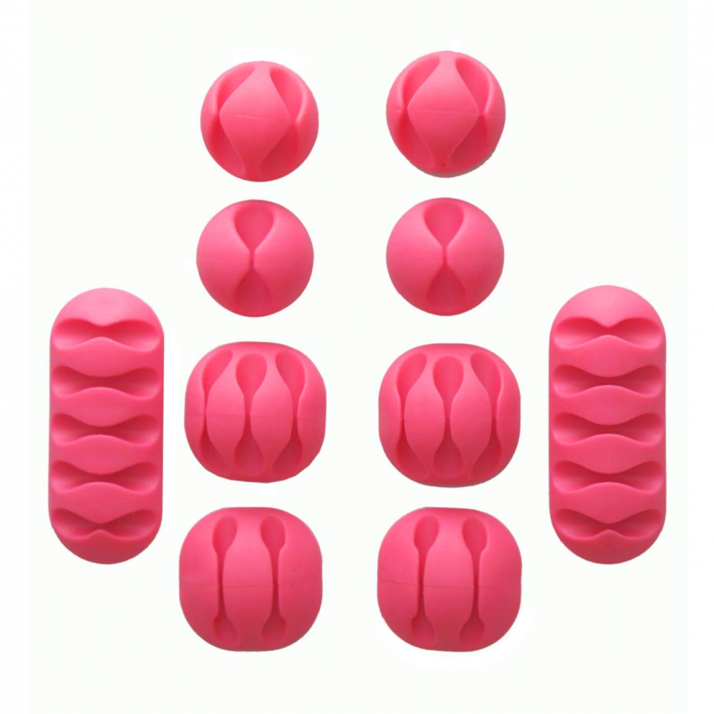 Drzac kablova JWD set 10u1 roze
