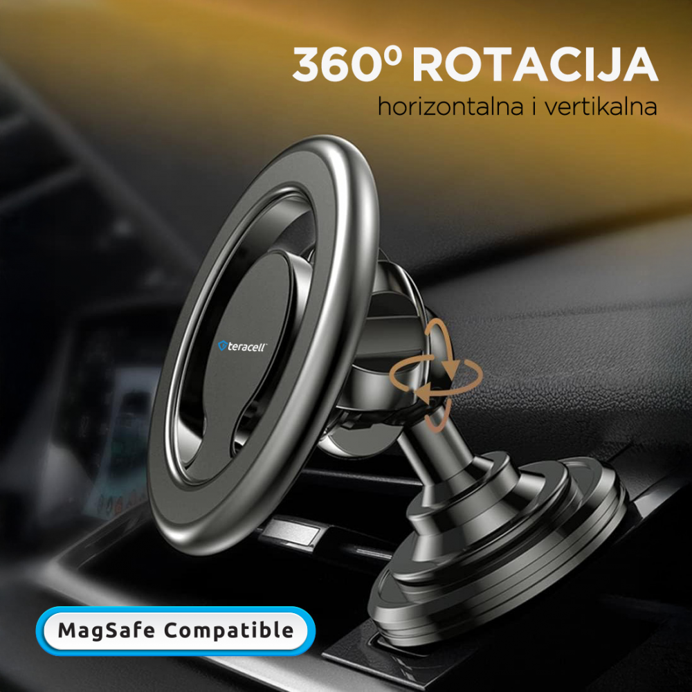Drzac za mobilni telefon Teracell TC-01 2u1 magnetic