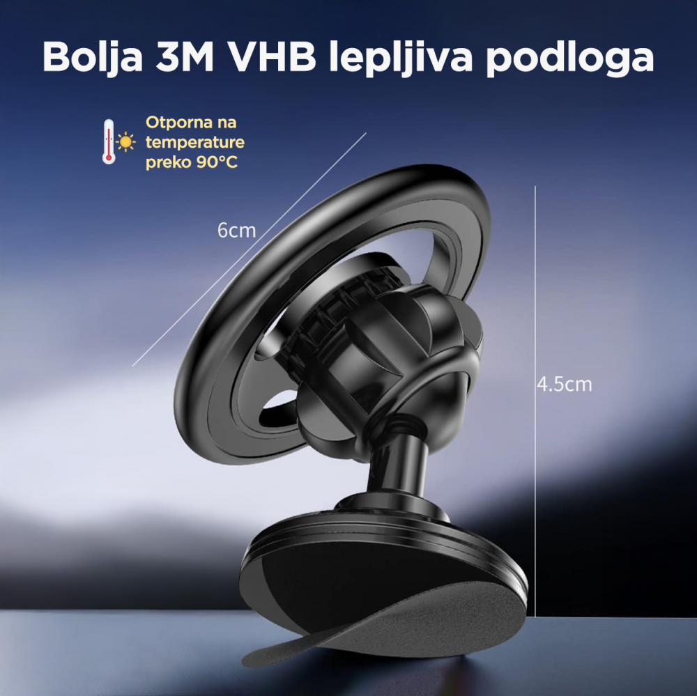 Drzac za mobilni telefon Teracell TC-01 2u1 magnetic