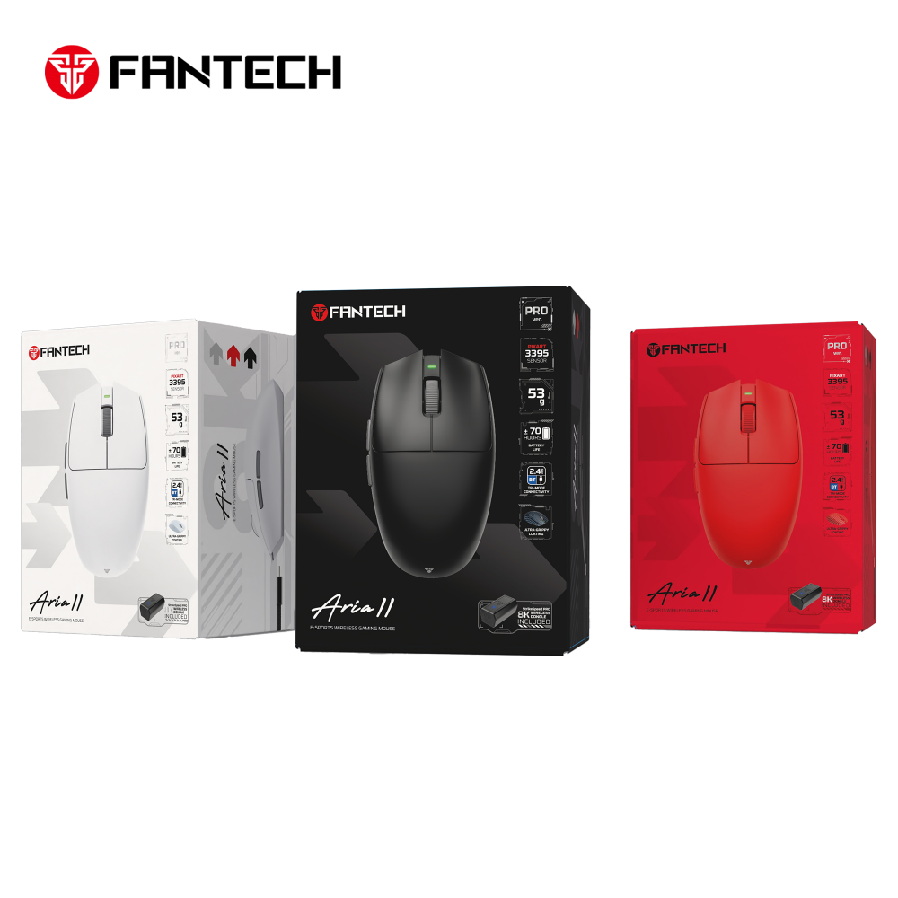 Mis Wireless Gaming Fantech XD7V2P Aria II PRO beli