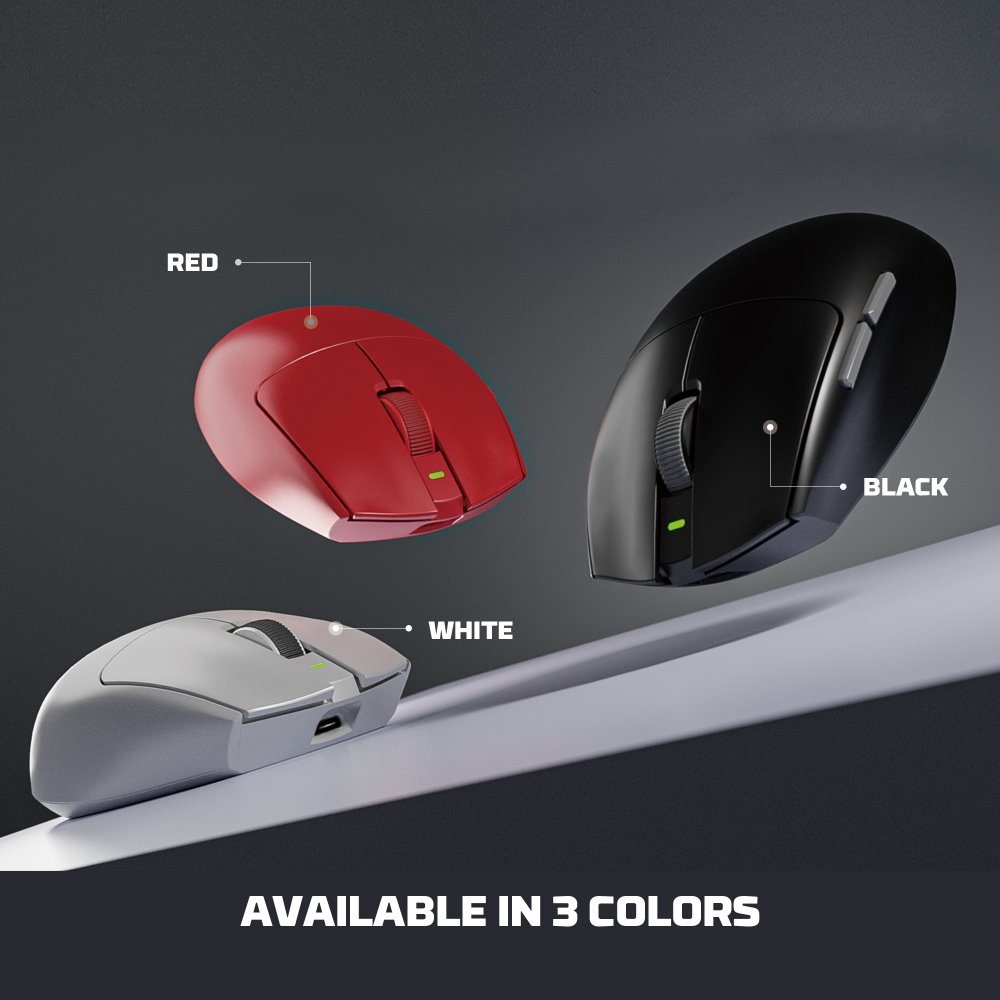 Mis Wireless Gaming Fantech XD7V2P Aria II PRO crveni