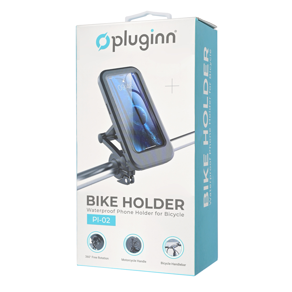 Vodootporni drzac za mobilni telefon Pluginn PI-02 za bicikl