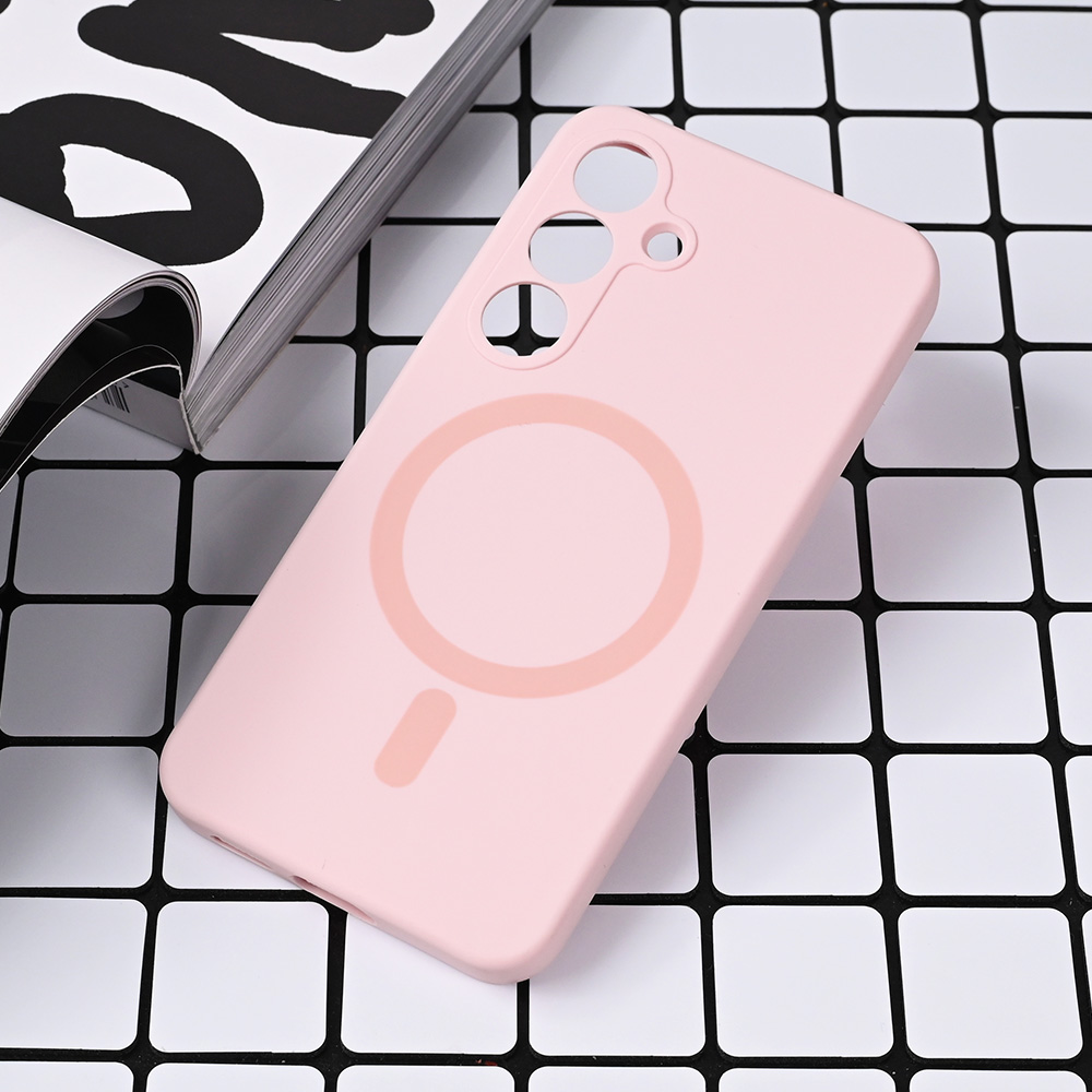 Torbica Magsafe Pure color za Samsung S931B Galaxy S25 roze