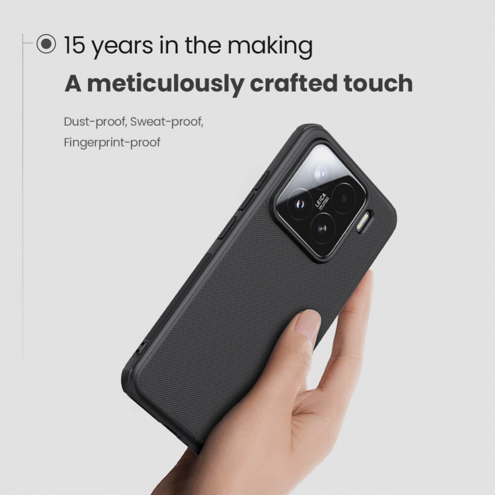 Torbica Nillkin Scrub Pro za Xiaomi 15 crna