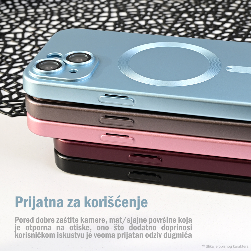 Torbica Magsafe Chrome za Samsung A165F Galaxy A16 roze