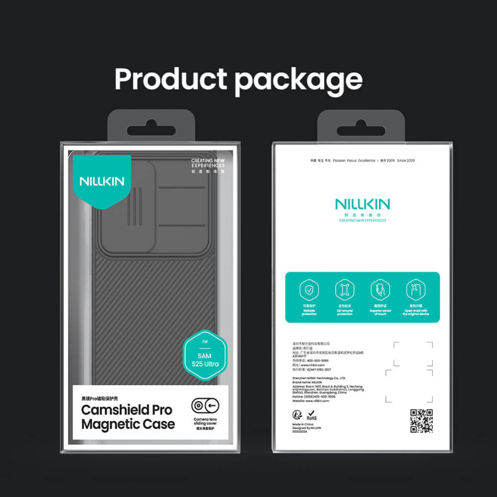 Torbica Nillkin CamShield Pro Magnetic za Samsung S938B Galaxy S25 Ultra crna
