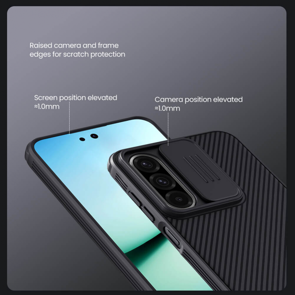 Torbica Nillkin CamShield Pro za Samsung A366B Galaxy A36 5G crna