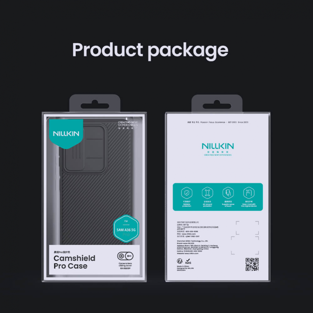 Torbica Nillkin CamShield Pro za Samsung A366B Galaxy A36 5G crna