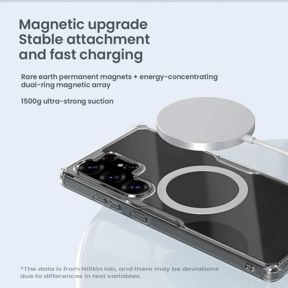 Torbica Nillkin Nature Pro Magnetic za Samsung S938B Galaxy S25 Ultra transparent