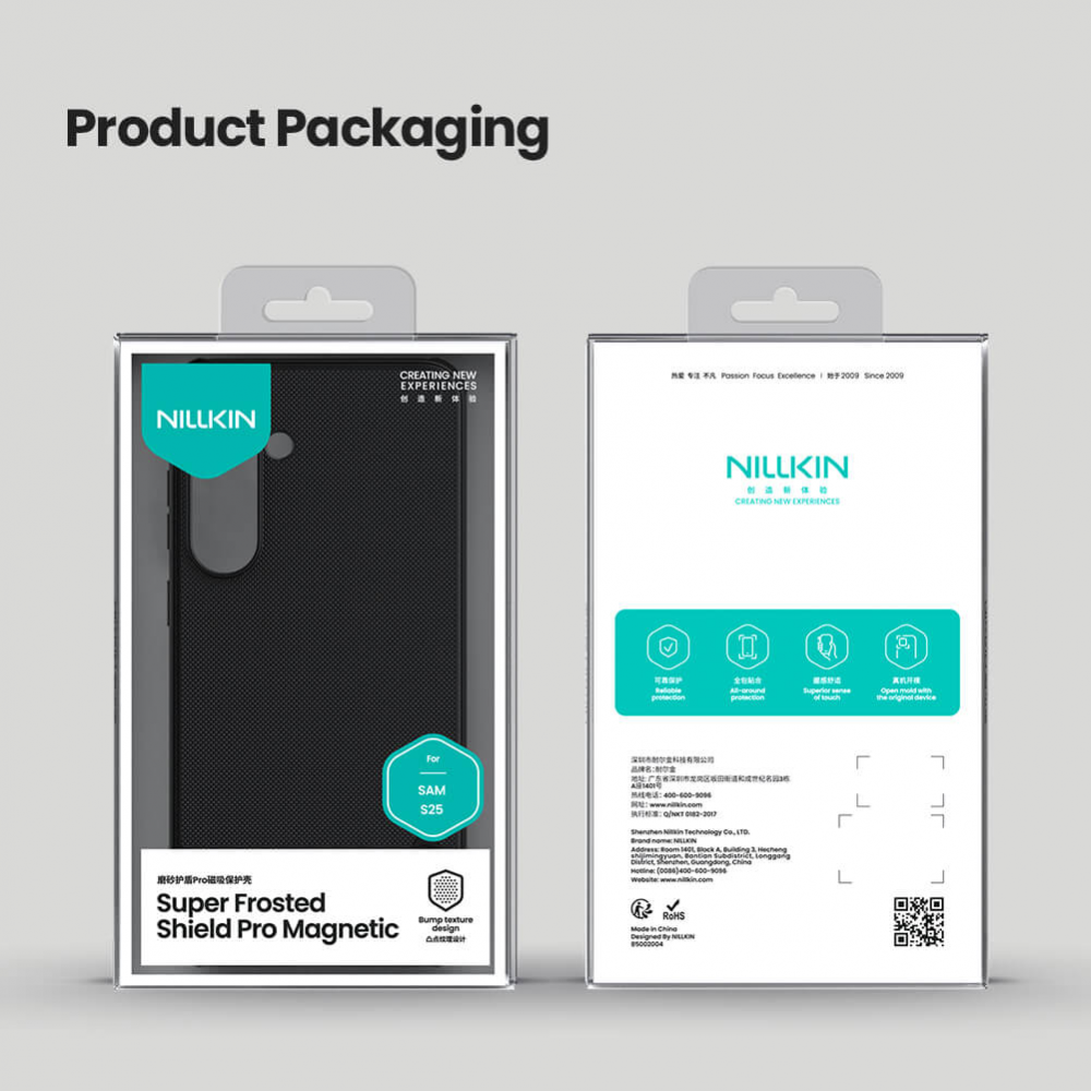 Torbica Nillkin Scrub Pro Magnetic za Samsung S931B Galaxy S25 crna