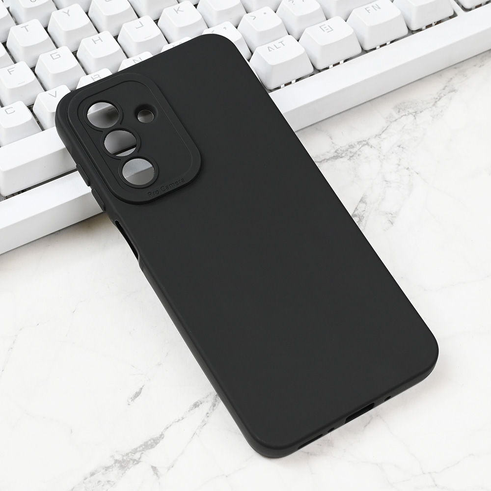 Torbica Silikon Pro Camera za Samsung A266B Galaxy A26 5G crna