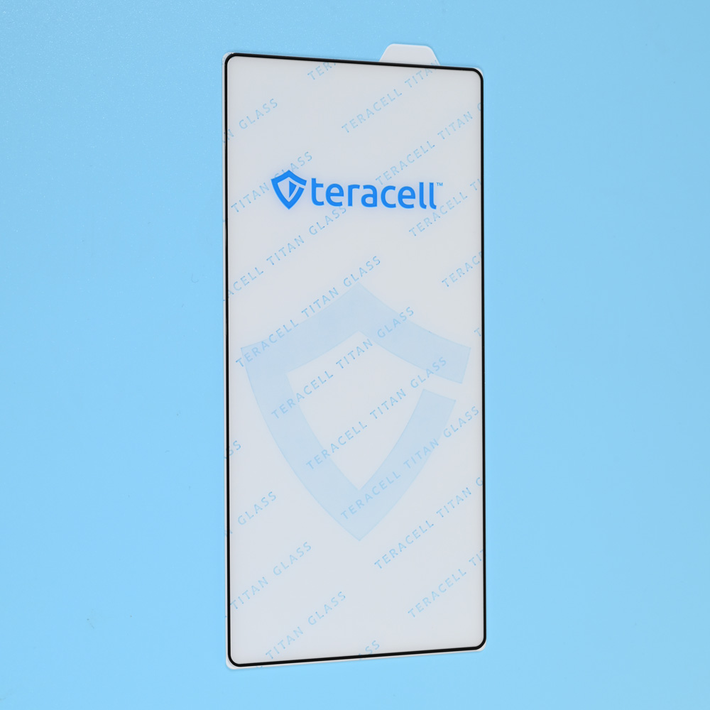 Zastitno staklo Tempered glass Teracell Titan 2.5D za Samsung S938B Galaxy S25 Ultra crni (fingerprint unlock)
