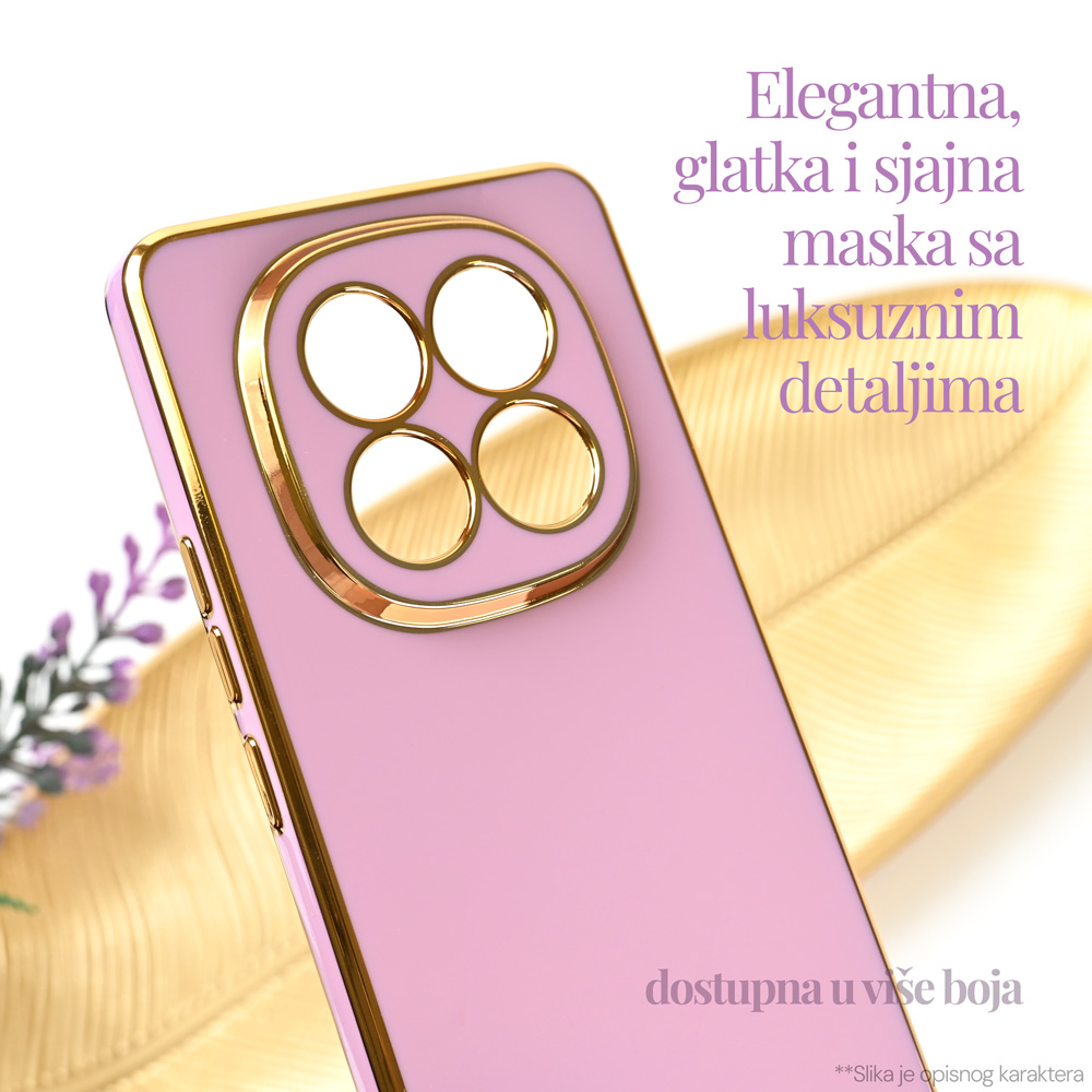 Torbica Color TPU za Honor Magic 6 Pro roze