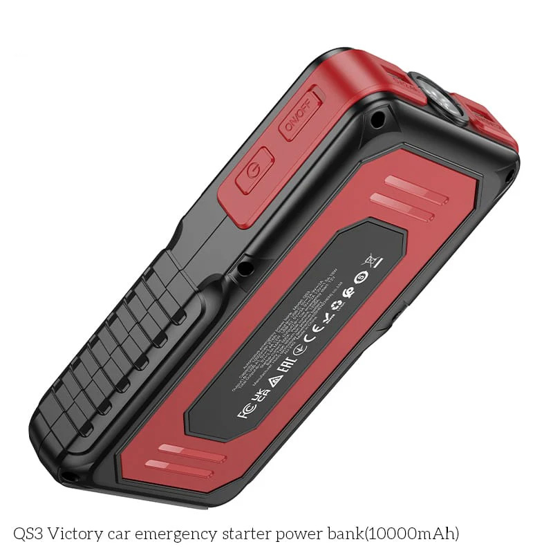 Auto starter Hoco QS3, 10000mAh, 37Wh, 12V