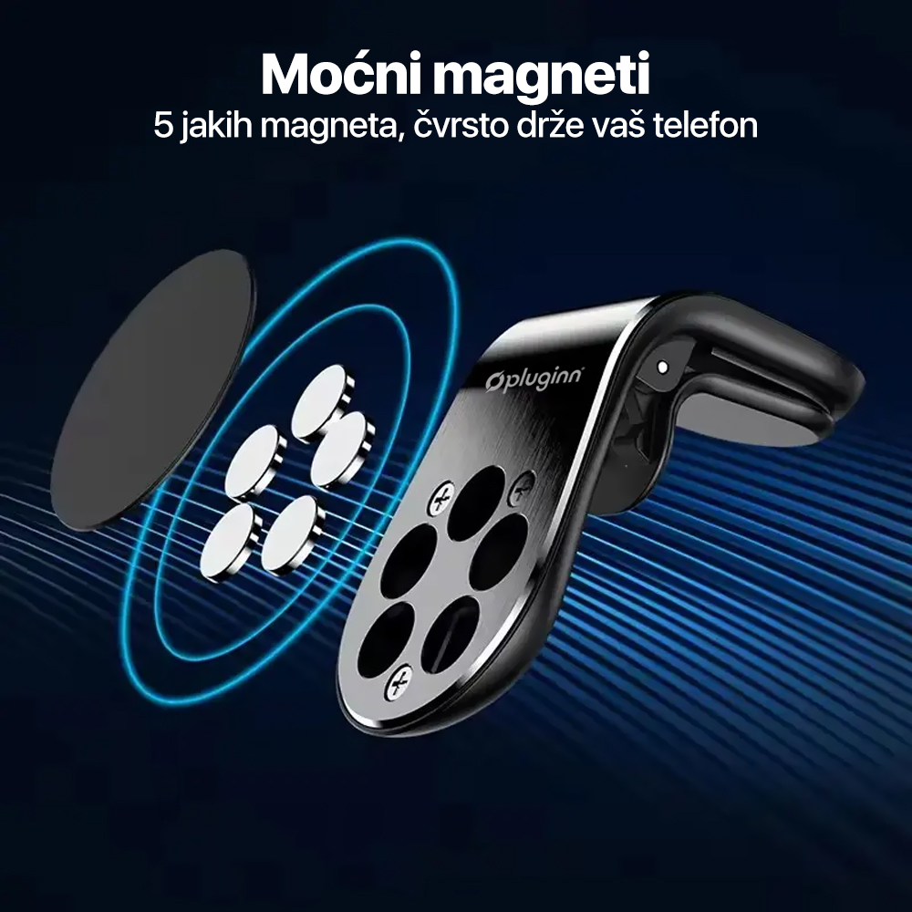 Drzac za mobilni telefon Pluginn PI-01 magnetic vent