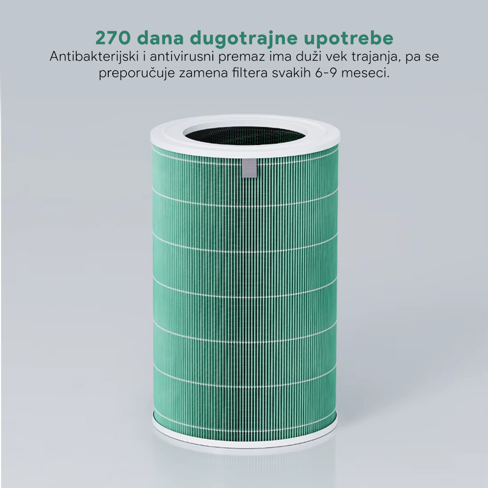 Filter vazduha Xiaomi 4 Pro zeleni