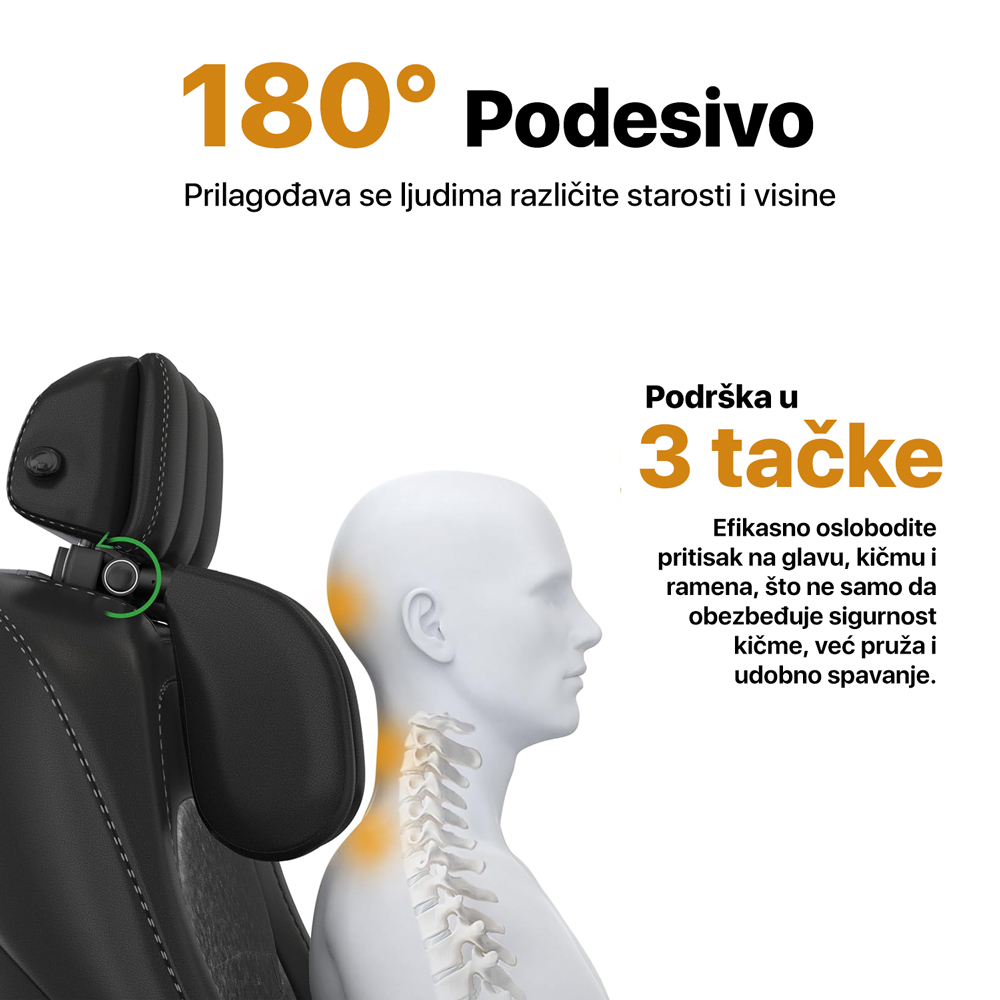 Naslon za glavu za auto sediste