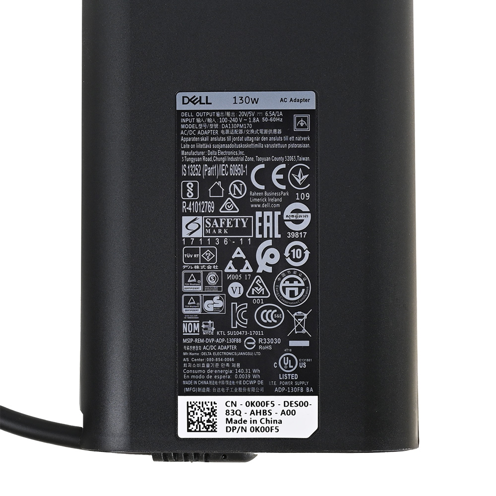 Punjac za laptop Dell Type C 20V 6.5A 130W HQ JC