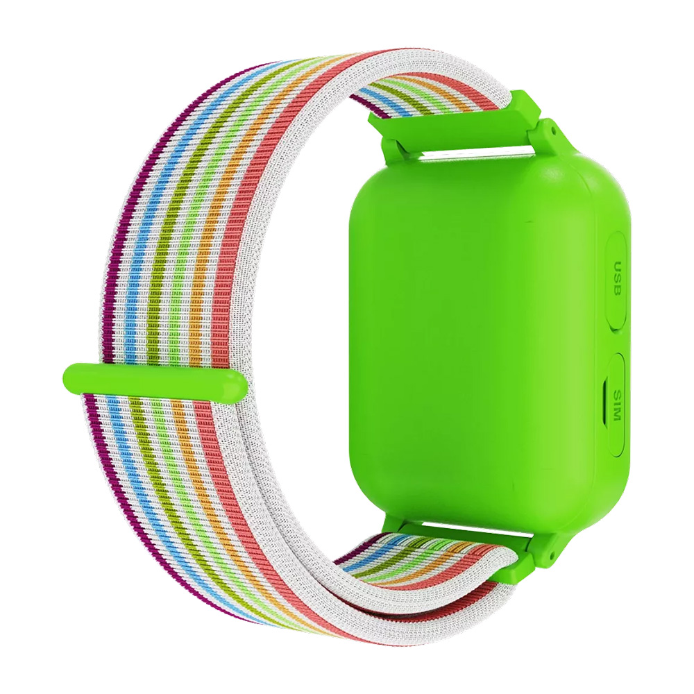 Smart watch CANYON Alfie KW-37, Kids, 1.69", GPS, nano SIM, 32+32MB, GSM, 400mAh, zeleni