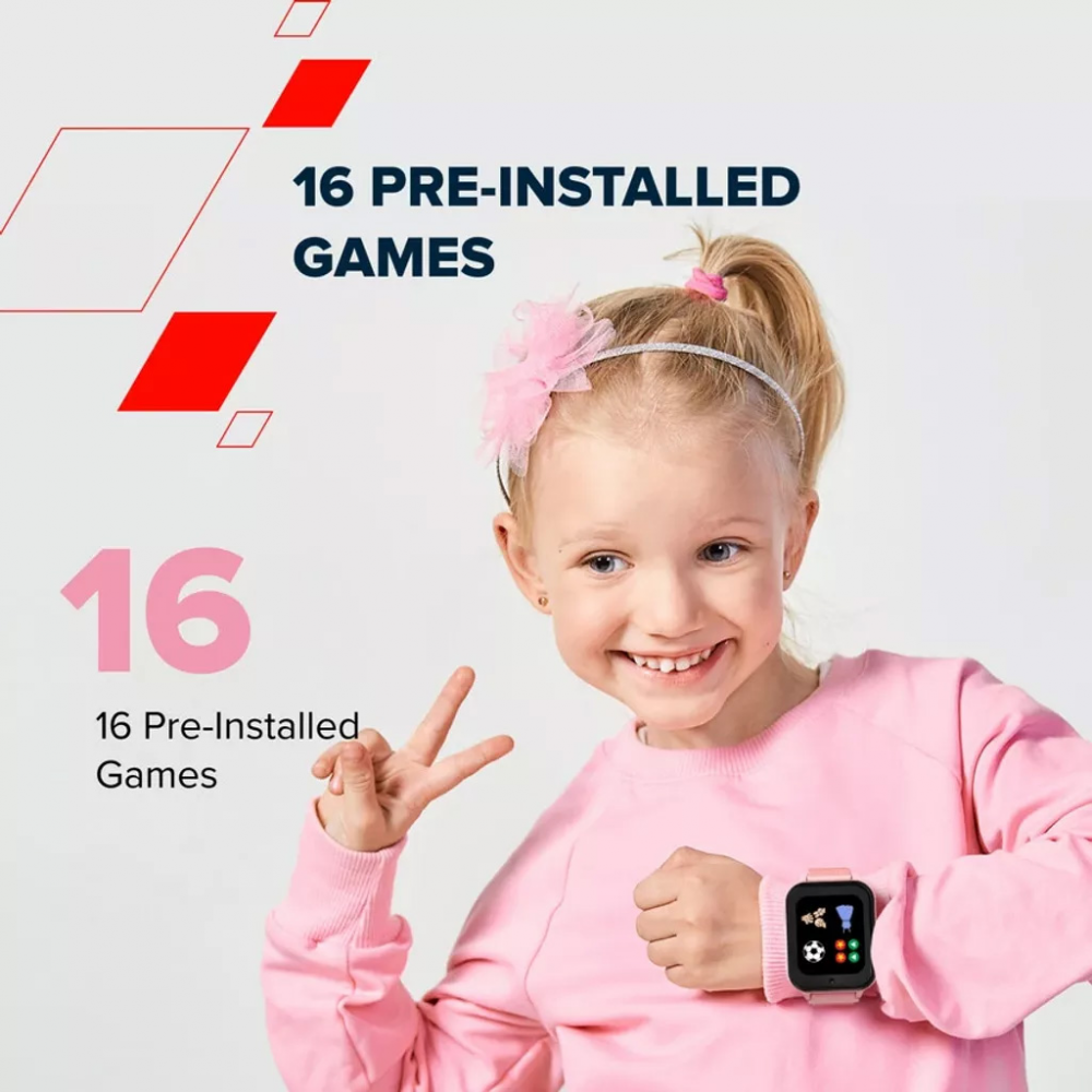 Smart watch CANYON Alfie KW-37, Kids, 1.69", GPS, nano SIM, 32+32MB, GSM, 400mAh, zeleni