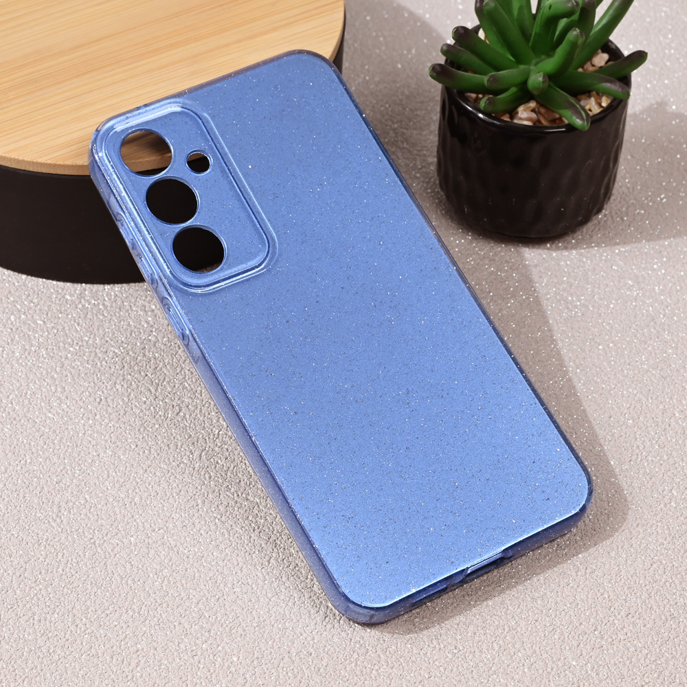 Torbica Sparkle Dust za Samsung A556B Galaxy A55 5G plava