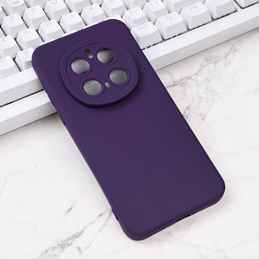 Torbica Silikon Pro Camera za Honor Magic 7 Pro tamno ljubicasta