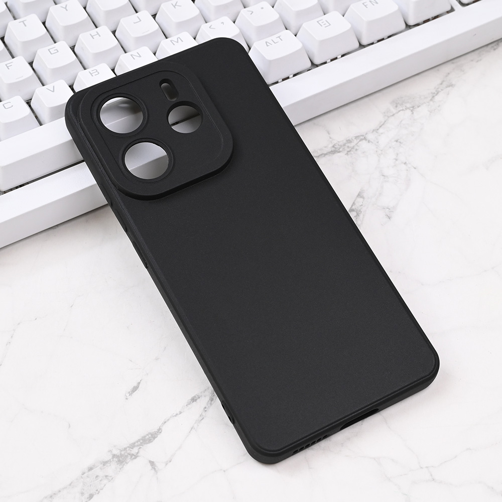Torbica Silikon Pro Camera za Xiaomi Redmi Note 14 5G crna