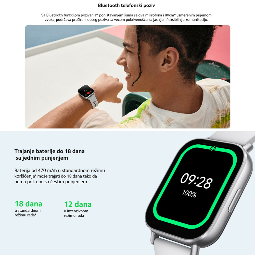 Smart watch Xiaomi Redmi Watch 5 Active crni