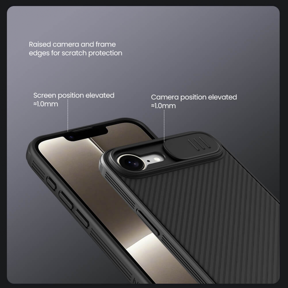 Torbica Nillkin CamShield Pro za iPhone 16e/17e 6.1 plava