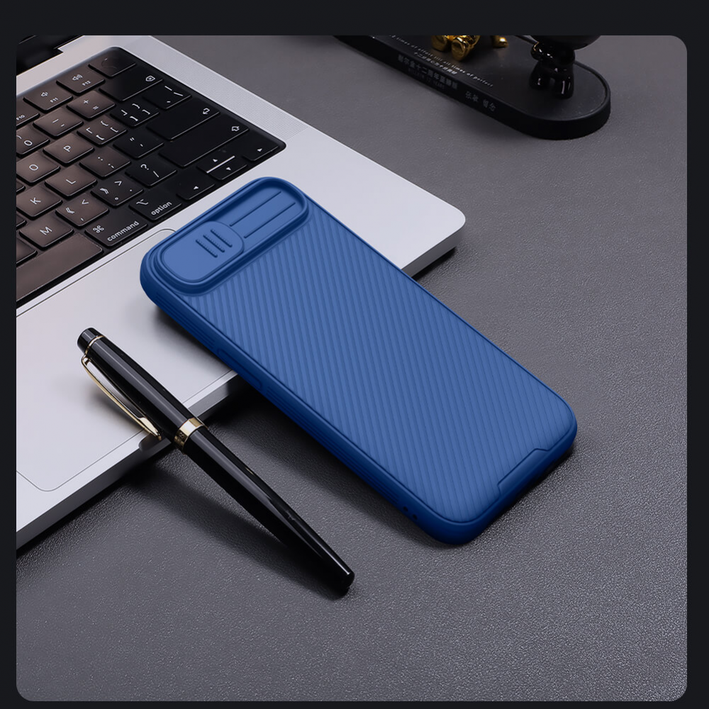 Torbica Nillkin CamShield Pro za iPhone 16e/17e 6.1 plava