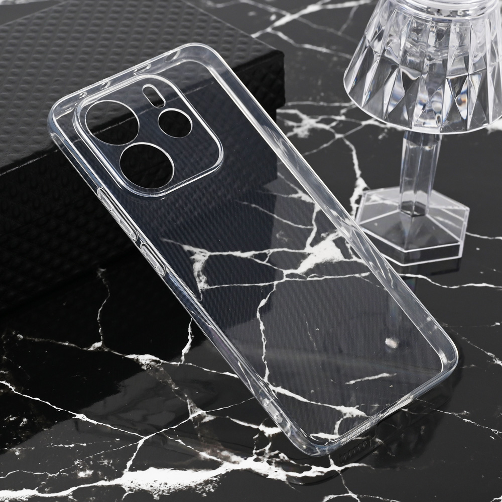 Torbica silikonska Ultra Thin za Xiaomi Redmi Note 14 4G (SRB) transparent