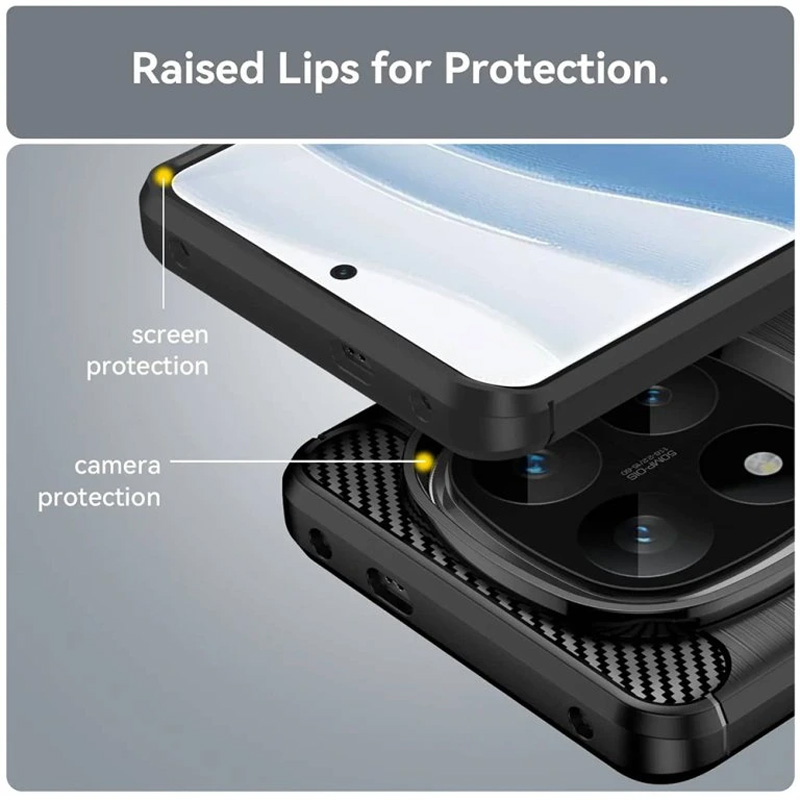 Torbica Defender Safeguard za Xiaomi Redmi Note 14 Pro 4G (EU) crna