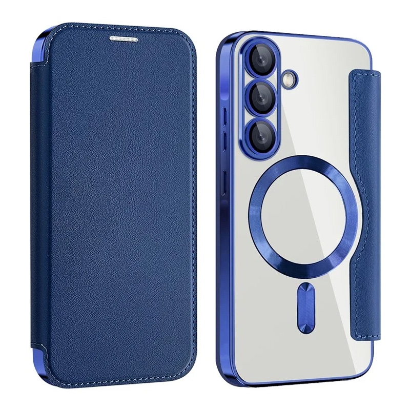 Torbica Magsafe Lux Bi Fold za Samsung A366B Galaxy A36 plava