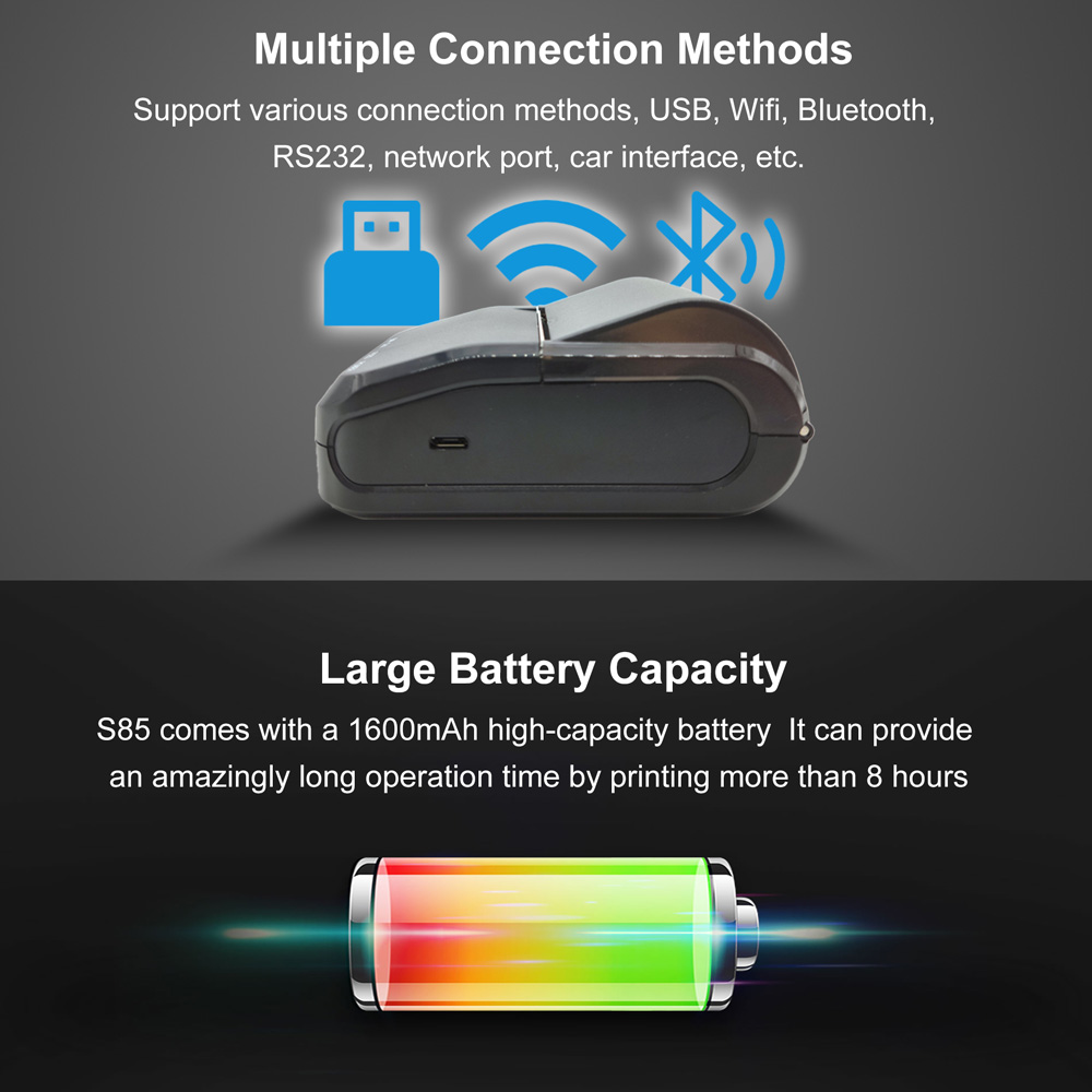 Bluetooth stampac S85