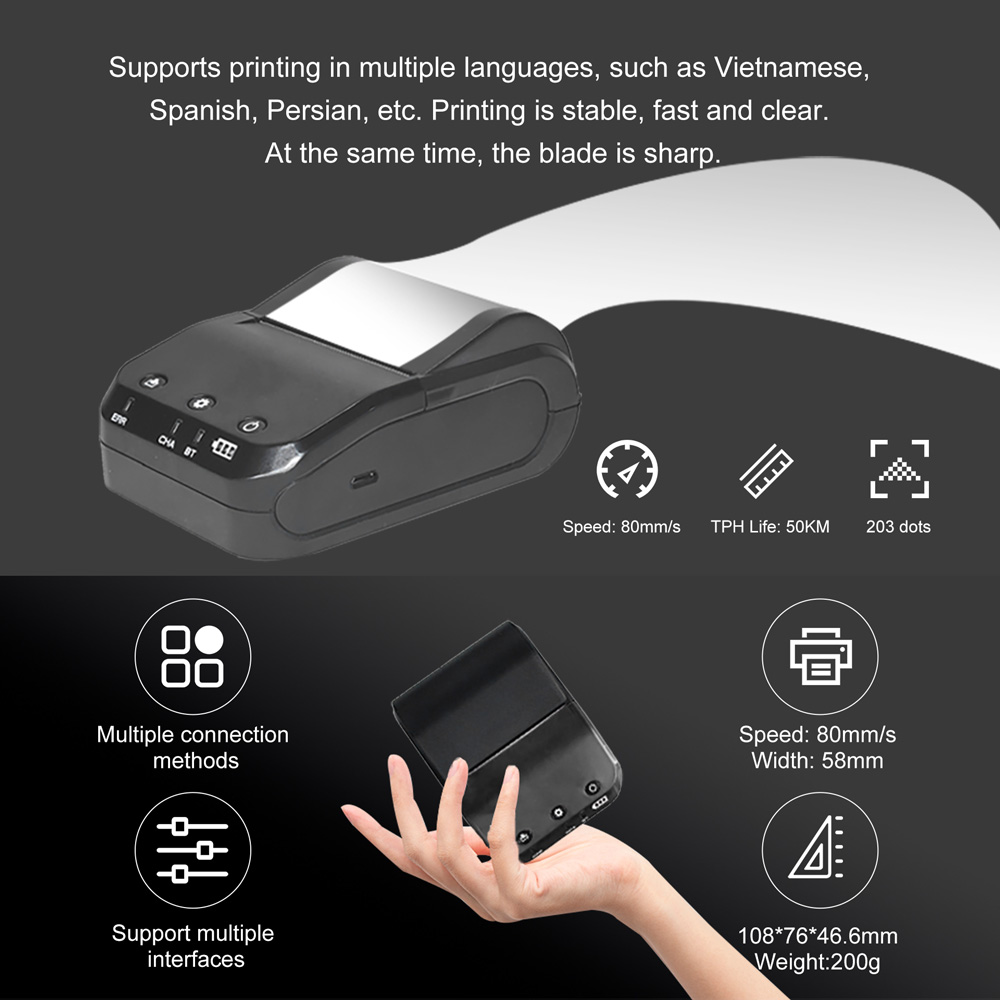 Bluetooth stampac S85