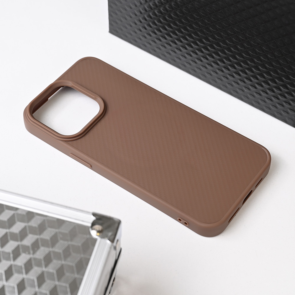 Torbica Magsafe Kevlar za iPhone 15 Pro Max 6.7 braon