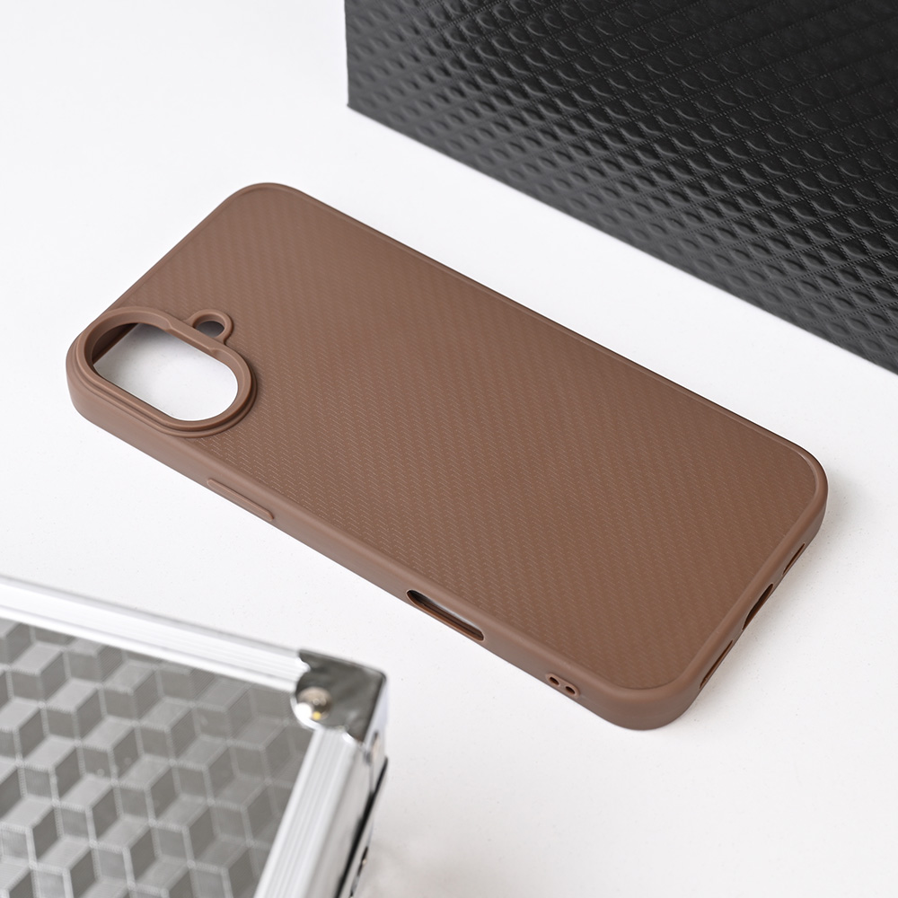 Torbica Magsafe Kevlar za iPhone 16 Plus 6.7 braon