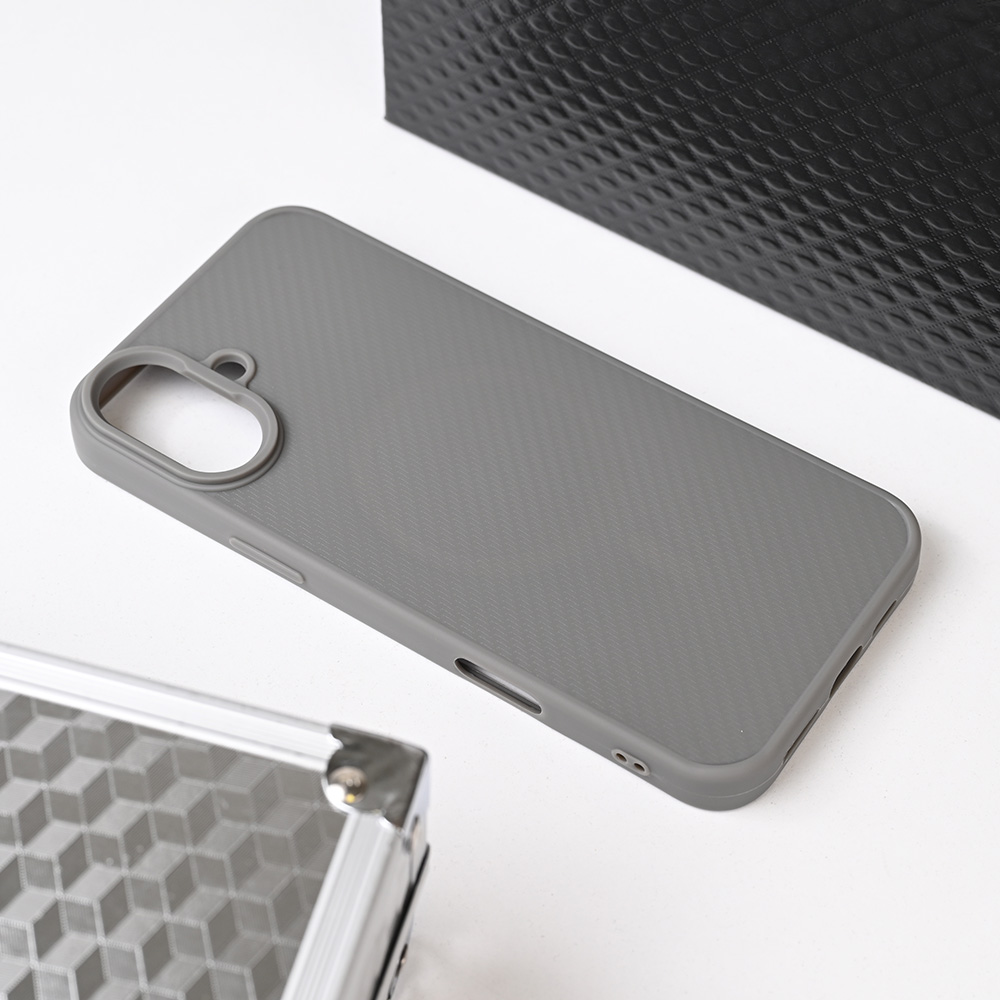 Torbica Magsafe Kevlar za iPhone 16 Plus 6.7 siva