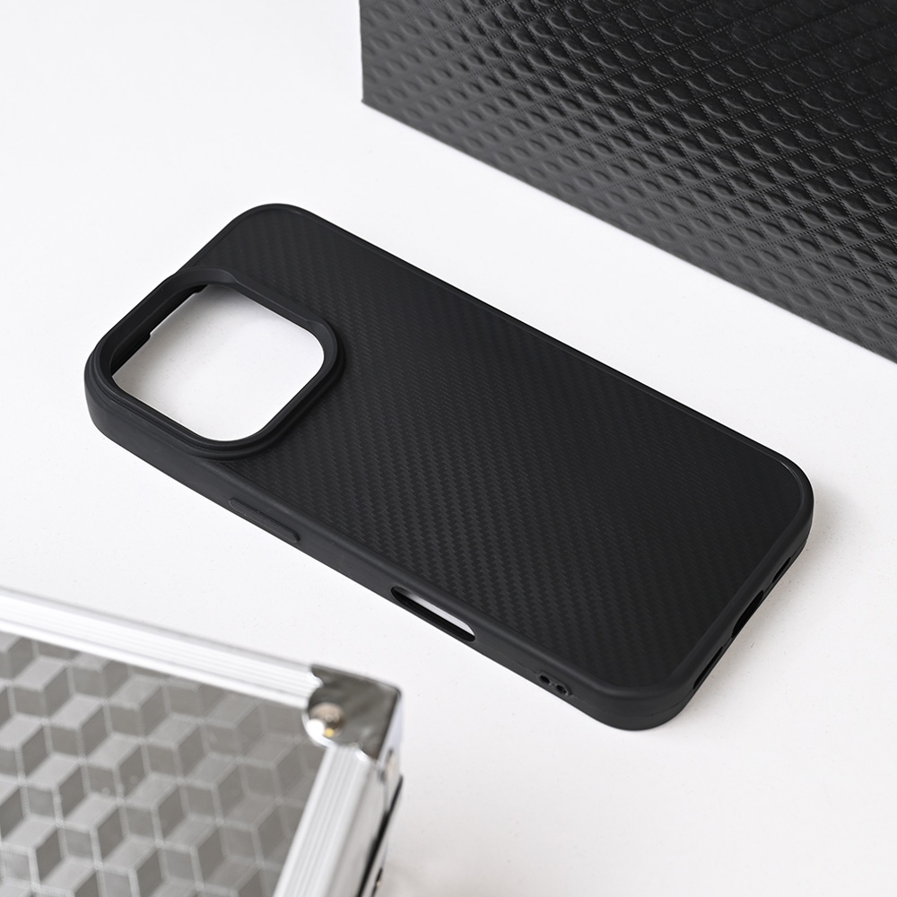 Torbica Magsafe Kevlar za iPhone 16 Pro 6.3 crna