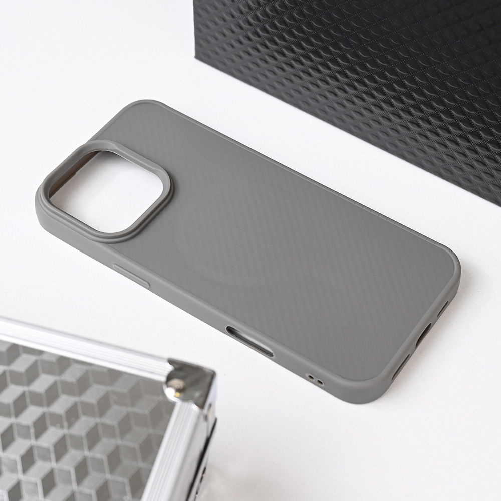 Torbica Magsafe Kevlar za iPhone 16 Pro Max 6.9 siva