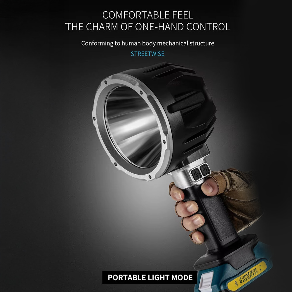 LED AKU Lampa JWD Searchlight velika
