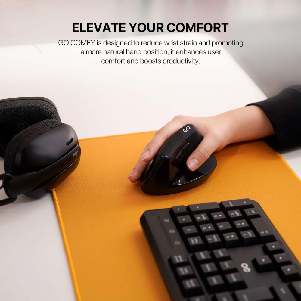 Mis Wireless Fantech W195 GO comfy crni