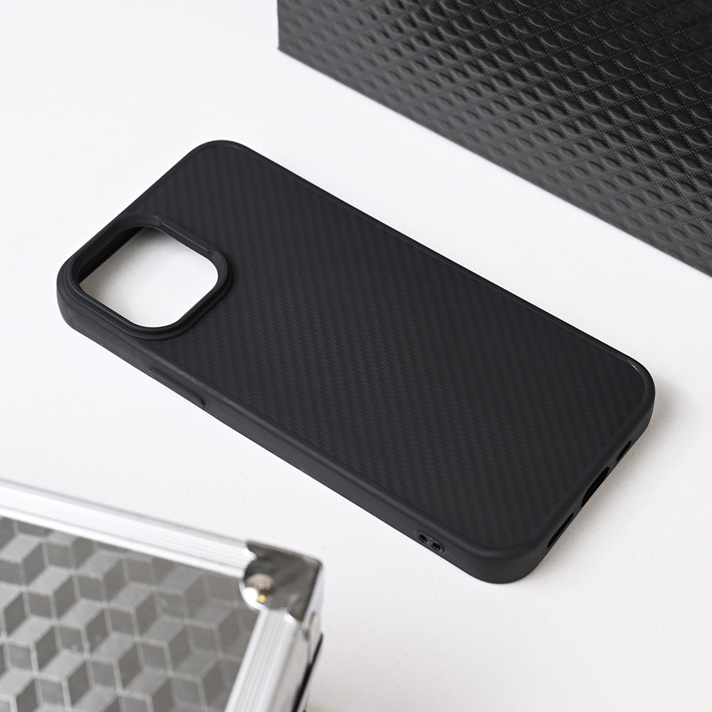 Torbica Magsafe Kevlar za iPhone 12 Pro 6.1 crna
