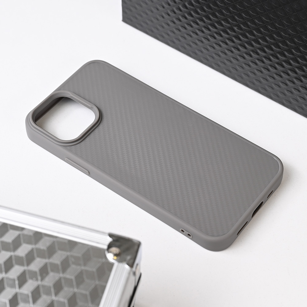 Torbica Magsafe Kevlar za iPhone 12 Pro 6.1 siva