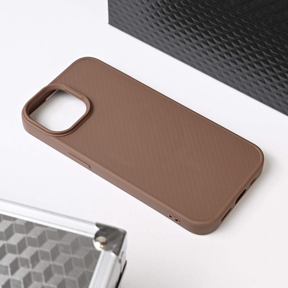Torbica Magsafe Kevlar za iPhone 13 6.1 braon