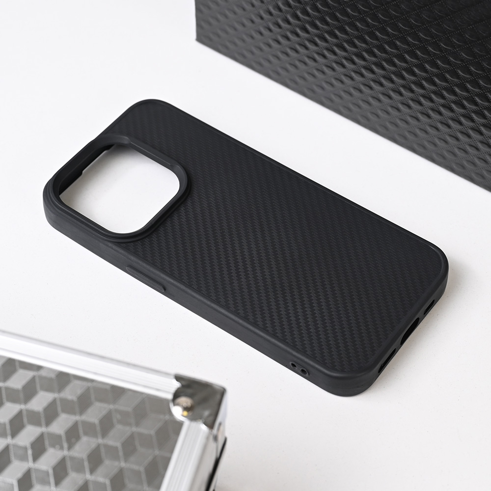 Torbica Magsafe Kevlar za iPhone 13 Pro 6.1 crna