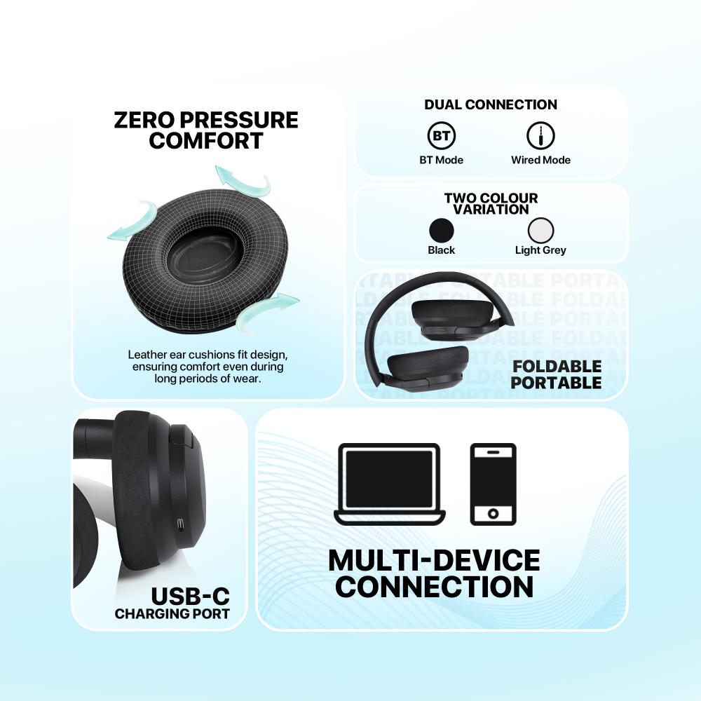 Bluetooth slusalice Fantech GO Vibe WH05A crne