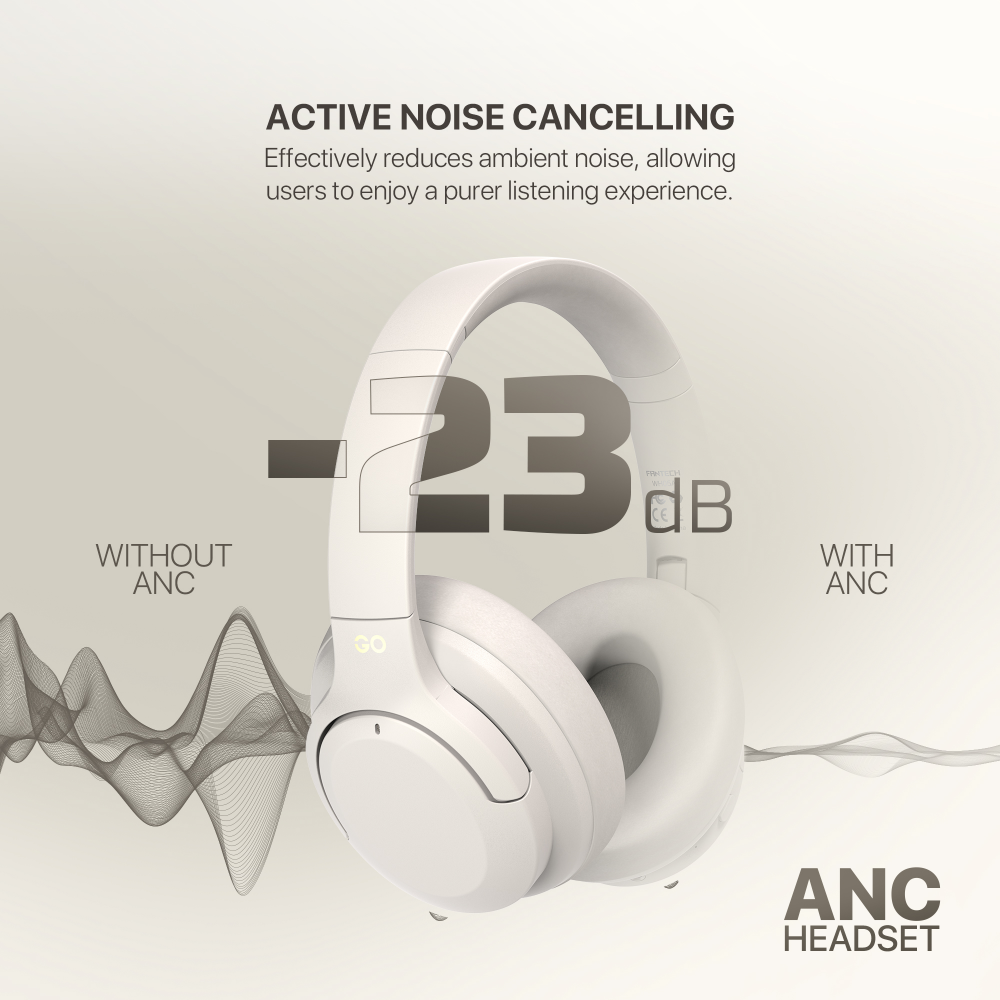Bluetooth slusalice Fantech GO Vibe WH05A sive