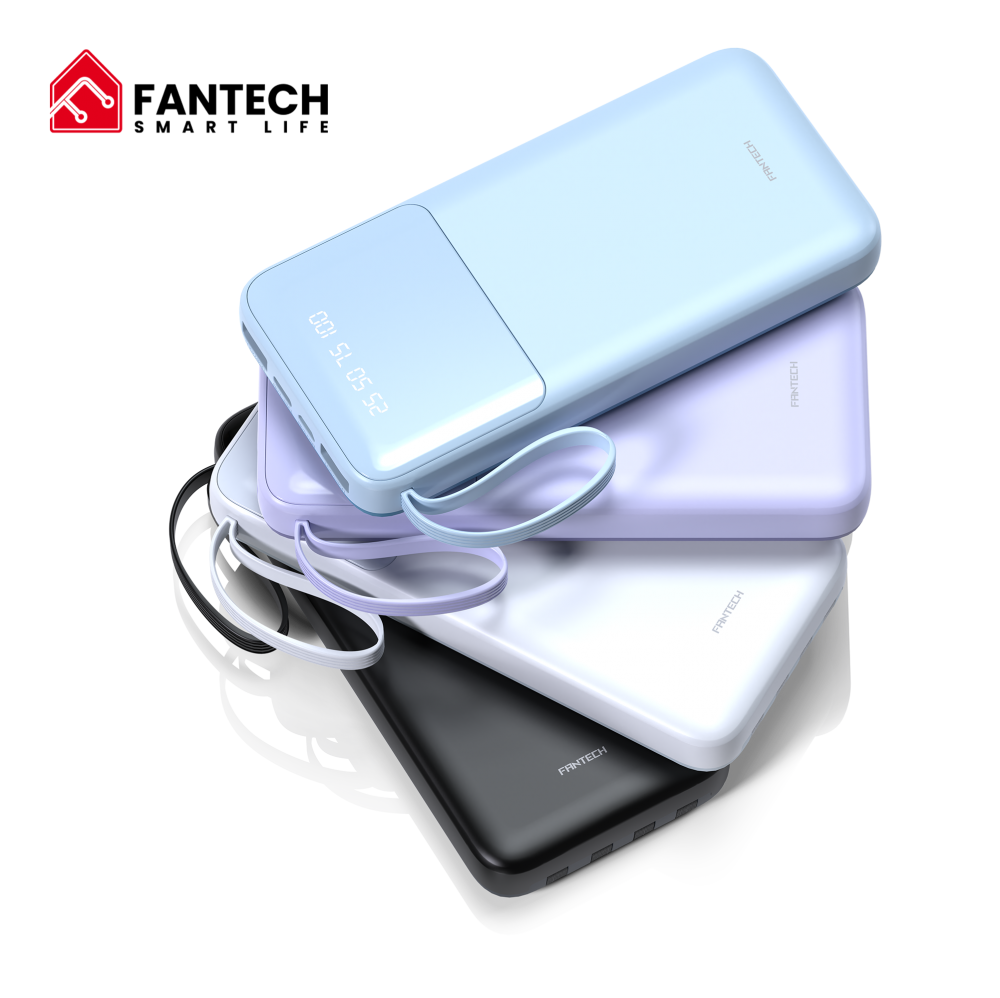 Power bank Prenosiva baterija Fantech S3 10000mAh, 10W  ljubicasti