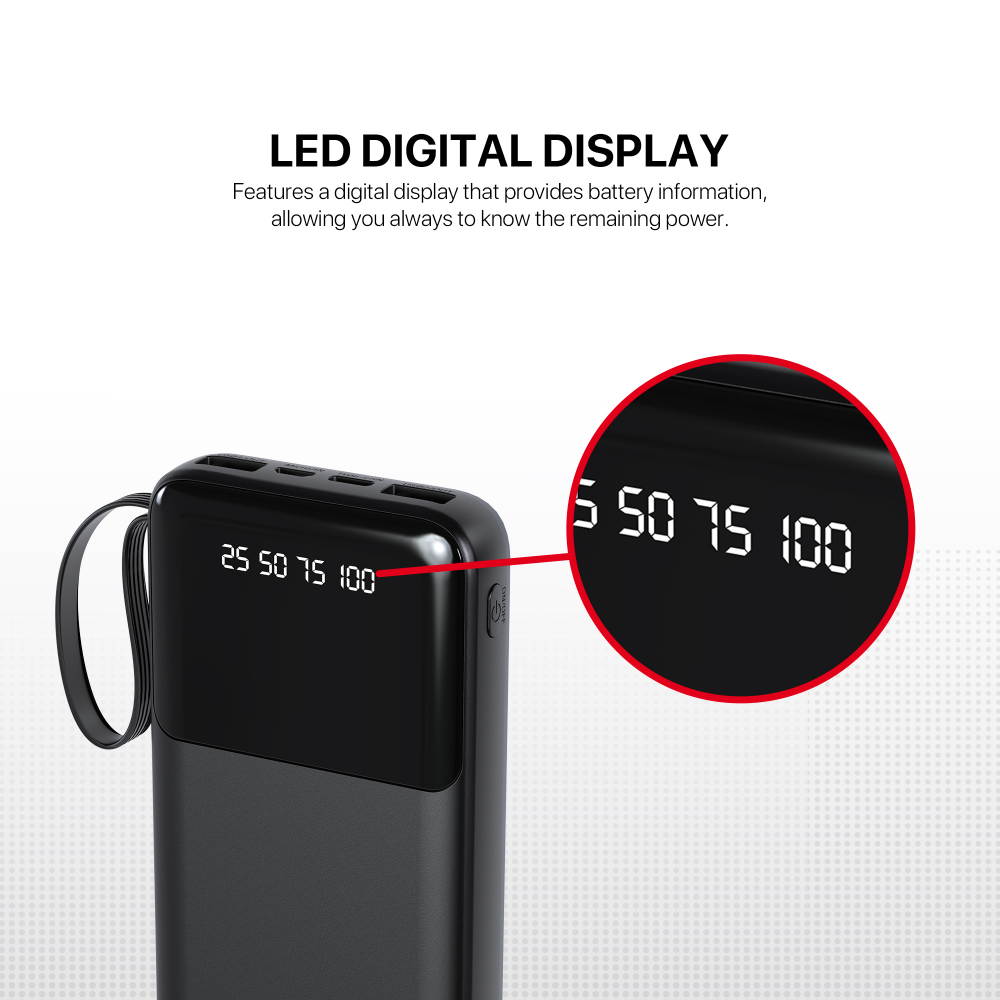 Power bank Prenosiva baterija Fantech S3 10000mAh, 10W  plavi
